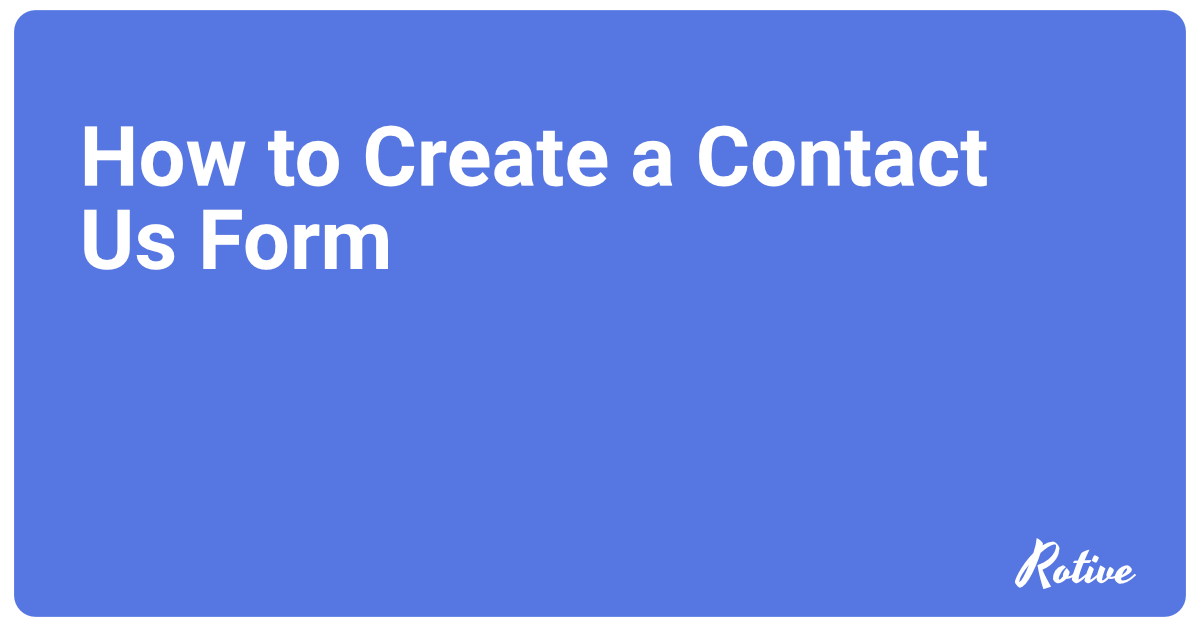 How to Create a Contact Us Form in Pardot